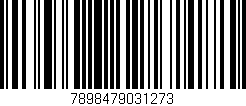 Código de barras (EAN, GTIN, SKU, ISBN): '7898479031273'