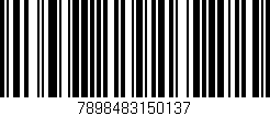 Código de barras (EAN, GTIN, SKU, ISBN): '7898483150137'