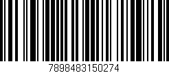 Código de barras (EAN, GTIN, SKU, ISBN): '7898483150274'