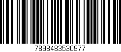 Código de barras (EAN, GTIN, SKU, ISBN): '7898483530977'