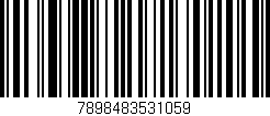 Código de barras (EAN, GTIN, SKU, ISBN): '7898483531059'