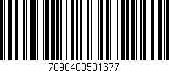Código de barras (EAN, GTIN, SKU, ISBN): '7898483531677'
