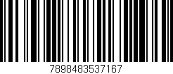Código de barras (EAN, GTIN, SKU, ISBN): '7898483537167'