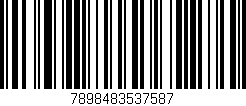 Código de barras (EAN, GTIN, SKU, ISBN): '7898483537587'