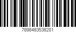 Código de barras (EAN, GTIN, SKU, ISBN): '7898483538201'