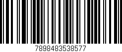 Código de barras (EAN, GTIN, SKU, ISBN): '7898483538577'