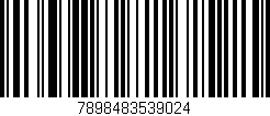 Código de barras (EAN, GTIN, SKU, ISBN): '7898483539024'