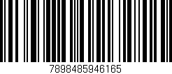 Código de barras (EAN, GTIN, SKU, ISBN): '7898485946165'