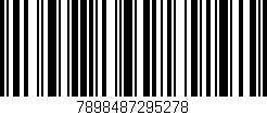 Código de barras (EAN, GTIN, SKU, ISBN): '7898487295278'