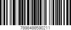 Código de barras (EAN, GTIN, SKU, ISBN): '7898488590211'