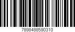 Código de barras (EAN, GTIN, SKU, ISBN): '7898488590310'
