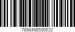 Código de barras (EAN, GTIN, SKU, ISBN): '7898488590532'
