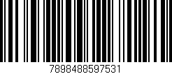 Código de barras (EAN, GTIN, SKU, ISBN): '7898488597531'
