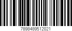 Código de barras (EAN, GTIN, SKU, ISBN): '7898489512021'