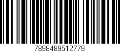 Código de barras (EAN, GTIN, SKU, ISBN): '7898489512779'