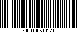 Código de barras (EAN, GTIN, SKU, ISBN): '7898489513271'