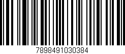Código de barras (EAN, GTIN, SKU, ISBN): '7898491030384'