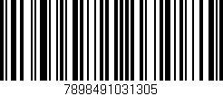 Código de barras (EAN, GTIN, SKU, ISBN): '7898491031305'