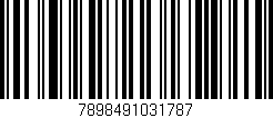 Código de barras (EAN, GTIN, SKU, ISBN): '7898491031787'