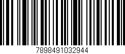 Código de barras (EAN, GTIN, SKU, ISBN): '7898491032944'