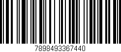 Código de barras (EAN, GTIN, SKU, ISBN): '7898493367440'
