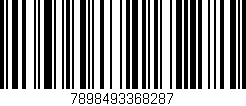 Código de barras (EAN, GTIN, SKU, ISBN): '7898493368287'