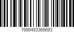 Código de barras (EAN, GTIN, SKU, ISBN): '7898493368683'