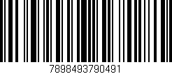 Código de barras (EAN, GTIN, SKU, ISBN): '7898493790491'