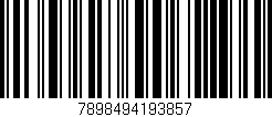 Código de barras (EAN, GTIN, SKU, ISBN): '7898494193857'