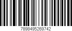 Código de barras (EAN, GTIN, SKU, ISBN): '7898495269742'