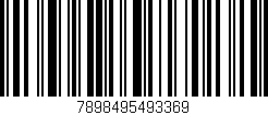 Código de barras (EAN, GTIN, SKU, ISBN): '7898495493369'