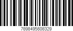 Código de barras (EAN, GTIN, SKU, ISBN): '7898495608329'