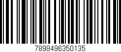 Código de barras (EAN, GTIN, SKU, ISBN): '7898496350135'