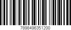 Código de barras (EAN, GTIN, SKU, ISBN): '7898496351200'