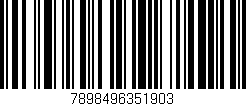 Código de barras (EAN, GTIN, SKU, ISBN): '7898496351903'