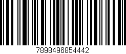 Código de barras (EAN, GTIN, SKU, ISBN): '7898496854442'