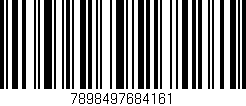 Código de barras (EAN, GTIN, SKU, ISBN): '7898497684161'