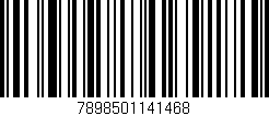 Código de barras (EAN, GTIN, SKU, ISBN): '7898501141468'