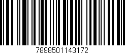 Código de barras (EAN, GTIN, SKU, ISBN): '7898501143172'