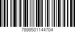 Código de barras (EAN, GTIN, SKU, ISBN): '7898501144704'
