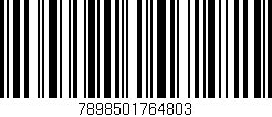 Código de barras (EAN, GTIN, SKU, ISBN): '7898501764803'