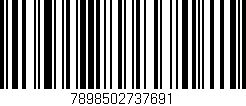 Código de barras (EAN, GTIN, SKU, ISBN): '7898502737691'