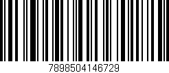 Código de barras (EAN, GTIN, SKU, ISBN): '7898504146729'