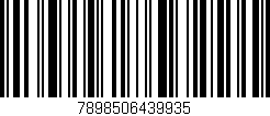 Código de barras (EAN, GTIN, SKU, ISBN): '7898506439935'