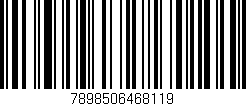 Código de barras (EAN, GTIN, SKU, ISBN): '7898506468119'