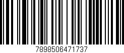 Código de barras (EAN, GTIN, SKU, ISBN): '7898506471737'