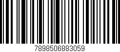 Código de barras (EAN, GTIN, SKU, ISBN): '7898506883059'