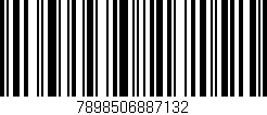 Código de barras (EAN, GTIN, SKU, ISBN): '7898506887132'