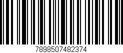 Código de barras (EAN, GTIN, SKU, ISBN): '7898507482374'