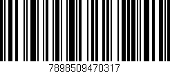 Código de barras (EAN, GTIN, SKU, ISBN): '7898509470317'